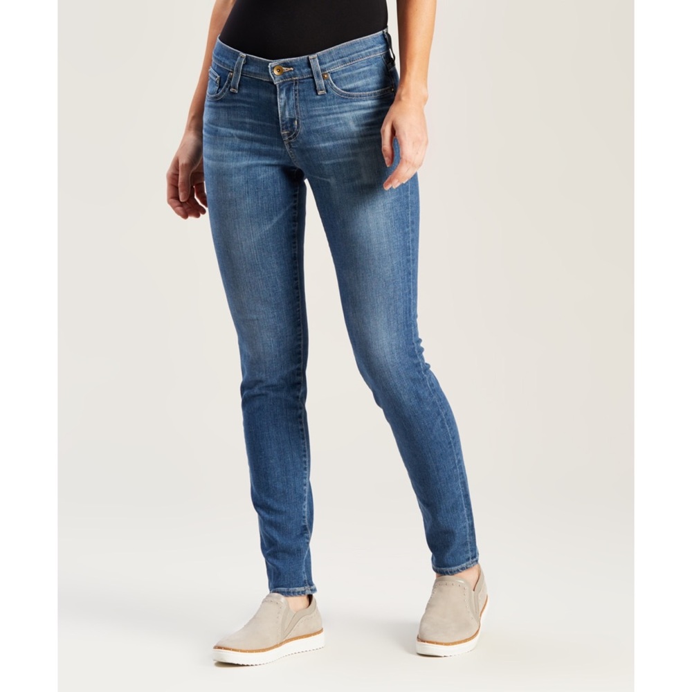 NWT Big Star Mid Rise Alex Skinny Jeans